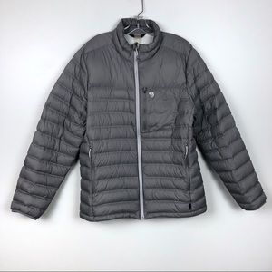 Mountain Hardwear Gray Puffer Jacket